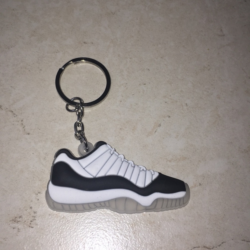 jordan 11s “concord” key chain